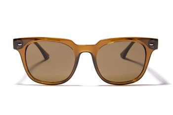 Sonnenbrille OiO by eyerim Hydra Crystal Brown Quadratisch Braun