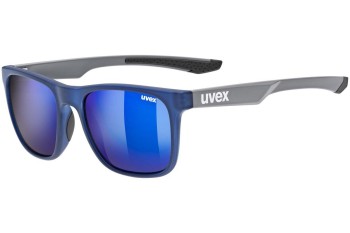 Sunglasses uvex lgl 42 Blue / Grey Mat S3 Quadratisch Blau