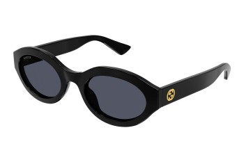 Sunglasses Gucci GG1579S 001 Oval Schwarz