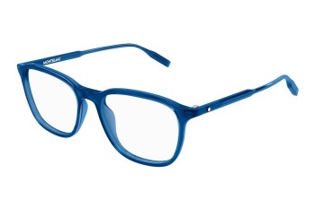 Glasses Mont Blanc MB0085O 013 Quadratisch Blau