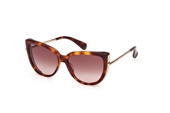 Sonnenbrille Max Mara MM0095 52F Cat Eye Havanna