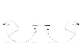 Glasses Kohe by eyerim Andy Silver Rund Silber