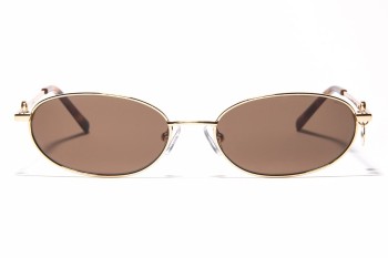 Sonnenbrille OiO by eyerim Lynx Gold Havana Winzig Gold