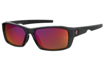 Sonnenbrille Under Armour UAFANATICAL 7C5/MI Rechteck Schwarz