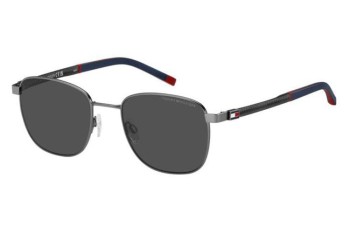 Sonnenbrille Tommy Hilfiger TH2138/S 5UV/IR Rechteck Grau