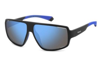 Sonnenbrille Polaroid PLD7054/S 0VK/5X Polarized Rechteck Schwarz