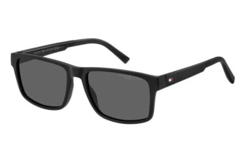 Sonnenbrille Tommy Hilfiger TH2142/S 807/M9 Polarized Rechteck Schwarz