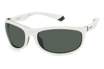 Sonnenbrille Polaroid PLD2154/S 6HT/UC Polarized Oval Weiß