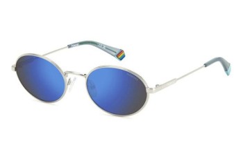 Sunglasses Polaroid PLD6228/S/X 010/5X Polarized Oval Silber