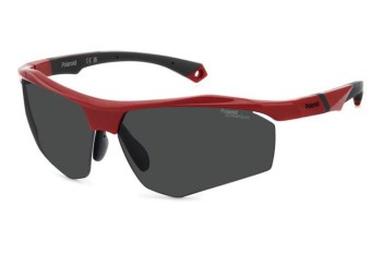 Sunglasses Polaroid PLD7055/S C9A/E3 Polarized Rechteck Rot