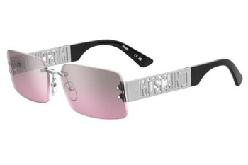 Sonnenbrille Moschino MOS169/S 8KB/E8 Rechteck Silber