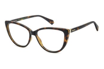 Glasses Polaroid PLDD543 086 Cat Eye Havanna