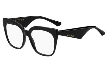 Glasses Etro ETRO0047 807 Rechteck Schwarz