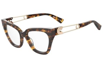 Glasses Moschino MOS638 086 Rechteck Havanna