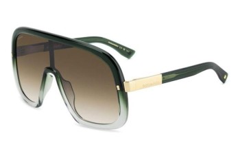 Sonnenbrille Dsquared2 D20119/S 1ED/HA Monoscheibe | Shield Grün