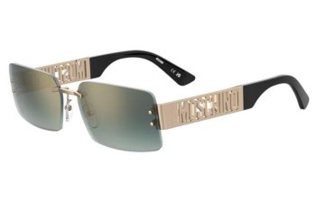 Sunglasses Moschino MOS169/S 5F6/EZ Rechteck Gold