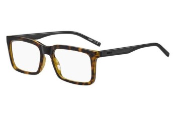 Glasses HUGO HG1317 086 Rechteck Havanna