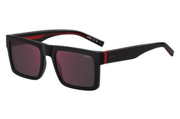 Sonnenbrille HUGO HG1314/S 807/AO Flat Top Schwarz