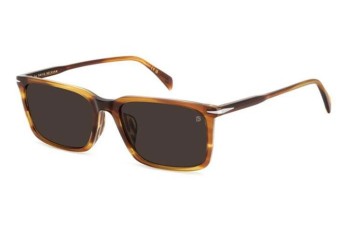 Sunglasses David Beckham DB1163/F/S EX4/70 Rechteck Braun