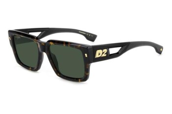 Sunglasses Dsquared2 D20143/S 086/QT Rechteck Havanna