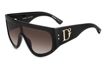 Sunglasses Dsquared2 D20149/S 807/HA Monoscheibe | Shield Schwarz