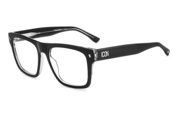 Glasses Dsquared2 ICON0018 7C5 Flat Top Schwarz