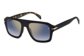 Sunglasses David Beckham DB7127/S WR7/1V Rechteck Schwarz