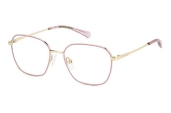 Glasses Polaroid Junior PLDD838 EYR Rund Gold