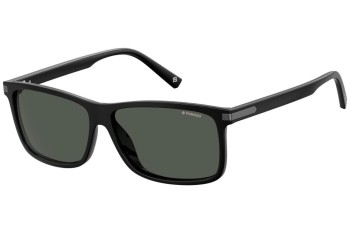 Sunglasses Polaroid PLD2075/S/X 807/M9 Polarized Quadratisch Schwarz