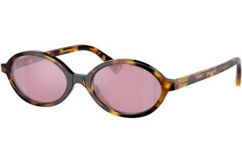 Sunglasses Miu Miu MU04ZS VAU50D Oval Havanna