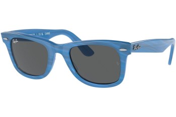 Sonnenbrille Ray-Ban Wayfarer Change Collection RB2140 1409B1 Quadratisch Blau