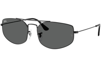 Sonnenbrille Ray-Ban RB3845 002/B1 Rechteck Schwarz