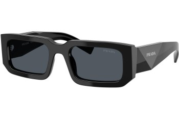 Sonnenbrille Prada PR06YS 16K2K1 Rechteck Schwarz