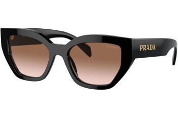 Sonnenbrille Prada PRA09S 1AB0A6 Cat Eye Schwarz