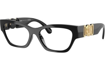 Glasses Versace VE3367U GB1 Cat Eye Schwarz