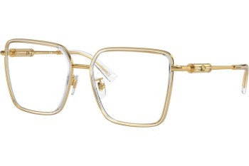 Glasses Versace VE1294D 1508 Quadratisch Gold