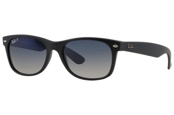 Sunglasses Ray-Ban New Wayfarer Classic RB2132 601S78 Polarized Quadratisch Schwarz