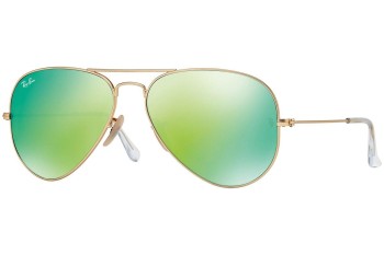 Sonnenbrille Ray-Ban Aviator Flash Lenses RB3025 112/19 Pilot Gold