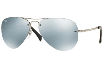 Sunglasses Ray-Ban RB3449 003/30 Pilot Silber