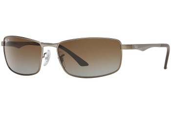 Sonnenbrille Ray-Ban RB3498 029/T5 Polarized Rechteck Grau