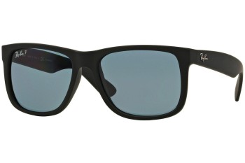 Sunglasses Ray-Ban Justin Classic RB4165 622/2V Polarized Quadratisch Schwarz