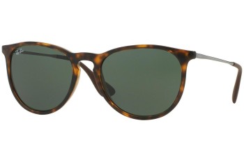 Sonnenbrille Ray-Ban Erika Classic Havana Collection RB4171 710/71 Rund Havanna