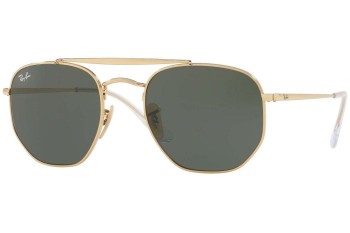 Sonnenbrille Ray-Ban Marshal RB3648 001 Quadratisch Gold