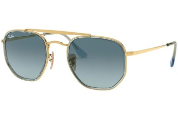 Sonnenbrille Ray-Ban The Marshal II RB3648M 91233M Quadratisch Gold