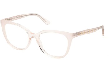 Glasses Guess GU50114 025 Quadratisch Beige