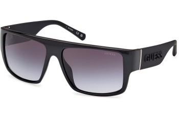 Sunglasses Guess GU00165 01B Quadratisch Schwarz