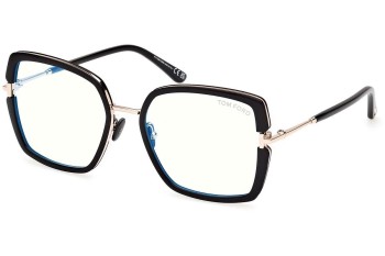 Brillen Tom Ford FT5985-B 001 Quadratisch Schwarz