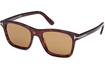 Sonnenbrille Tom Ford Barron FT1179 52E Quadratisch Havanna