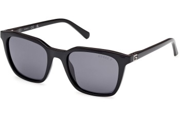 Sonnenbrille Guess GU00170 01D Polarized Quadratisch Schwarz