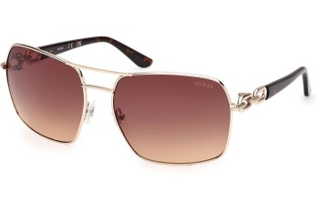 Sonnenbrille Guess GU00159 33F Quadratisch Gold